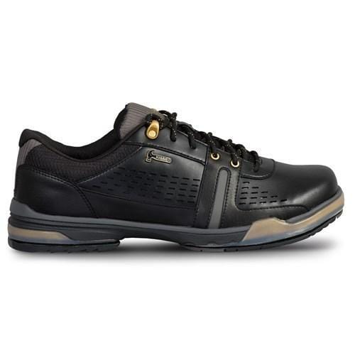 Hammer Men's Boss Bowling Shoes - Black/Gold - Comfortable & Durable for League Play & Tournaments