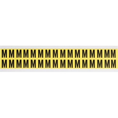 Brady 3420-M 34223 34 Series Indoor Number and Letter Cards - Pack of 50 | Office Organization, Warehouse Labeling, Facility Management & Inventory Control