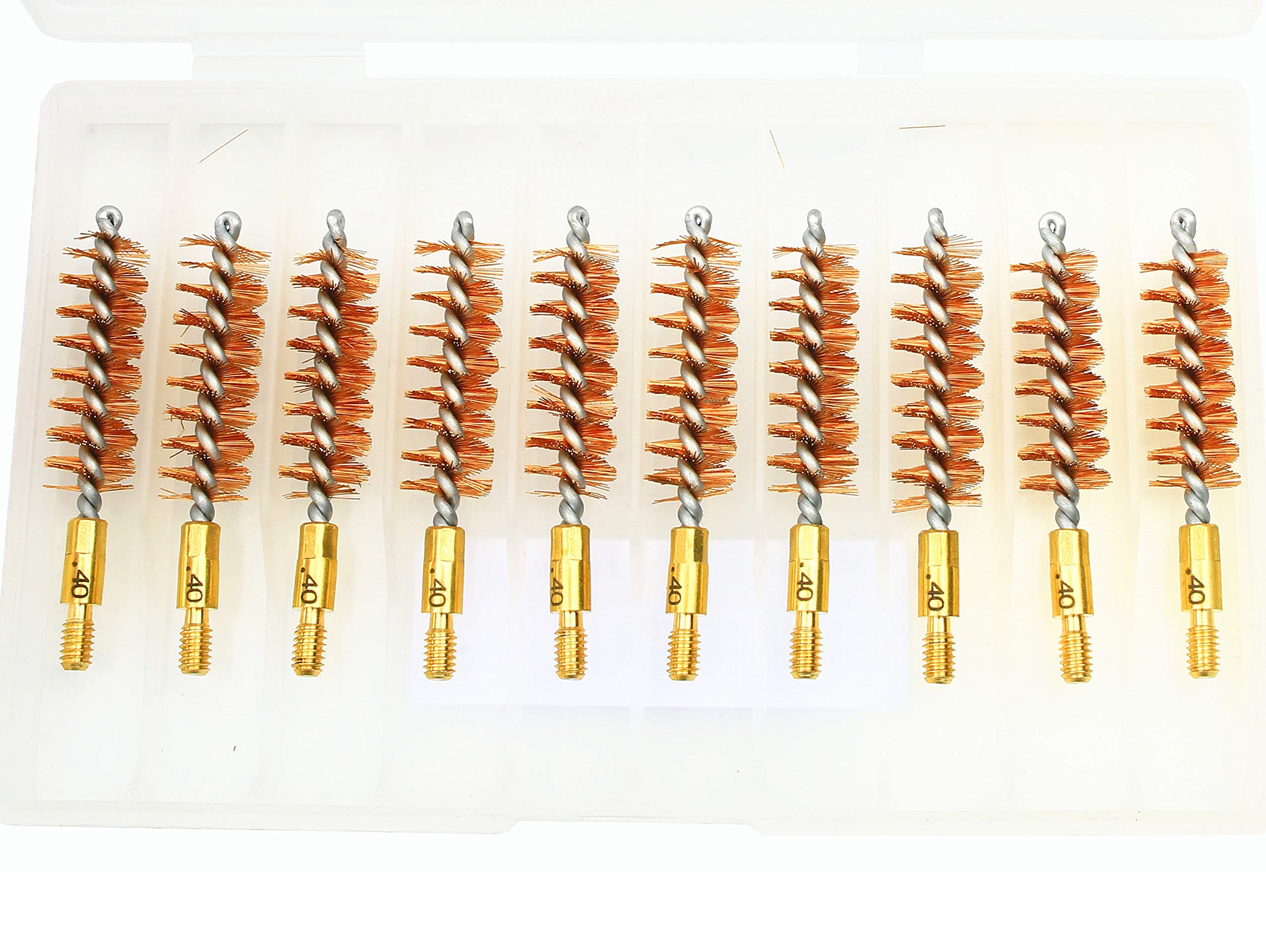 Premium Bronze Bore Brushes for Pistols & Rifles - High Quality Gun Cleaning Kit for Firearm Maintenance | Perfect for Range Days & Hunting Gear Care