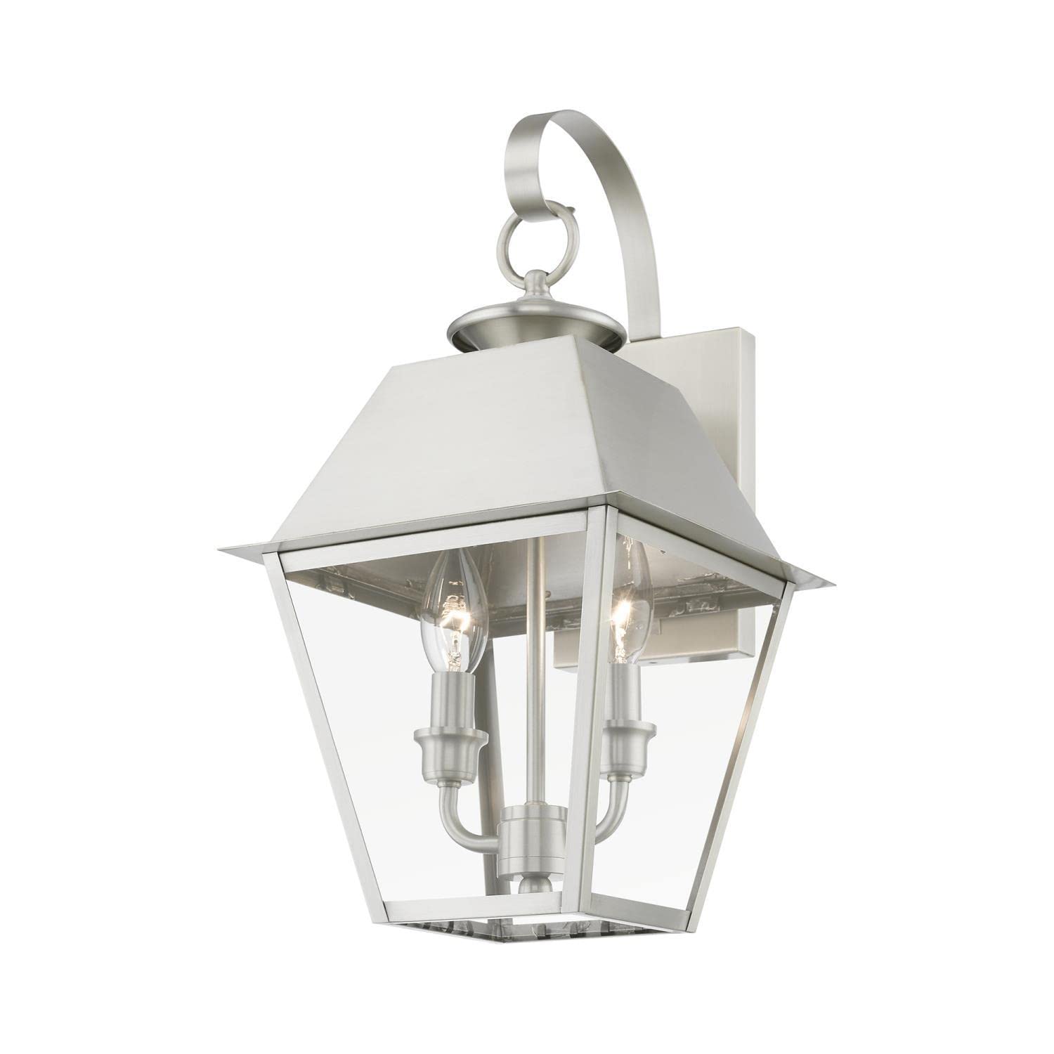Livex Lighting Wentworth - 2 Light Classic Outdoor Wall Lantern, 16.5