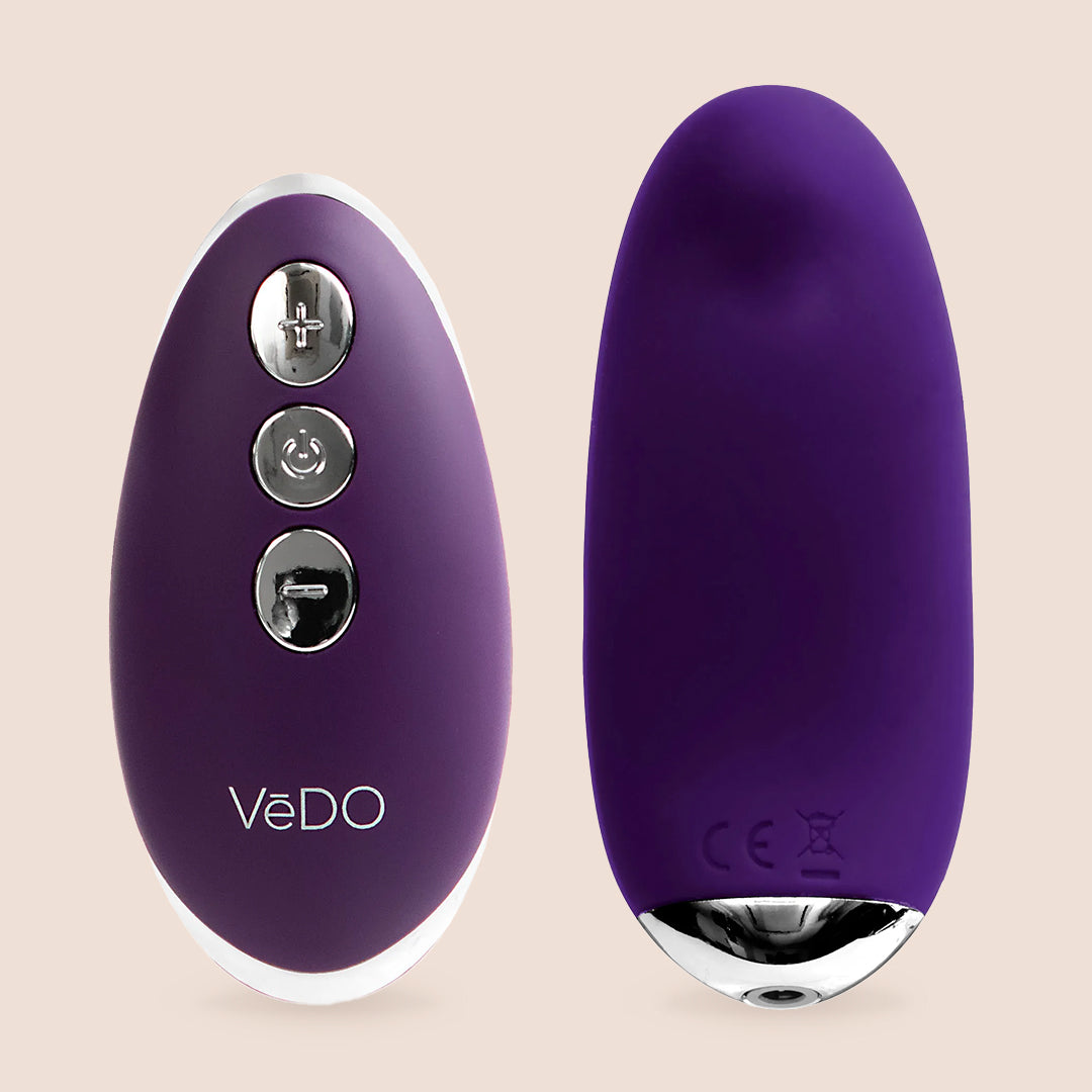 VeDO Niki Rechargeable Panty Vibrator - Hands-Free Wearable Vibrator for Discreet Pleasure, Couples Play & Solo Use