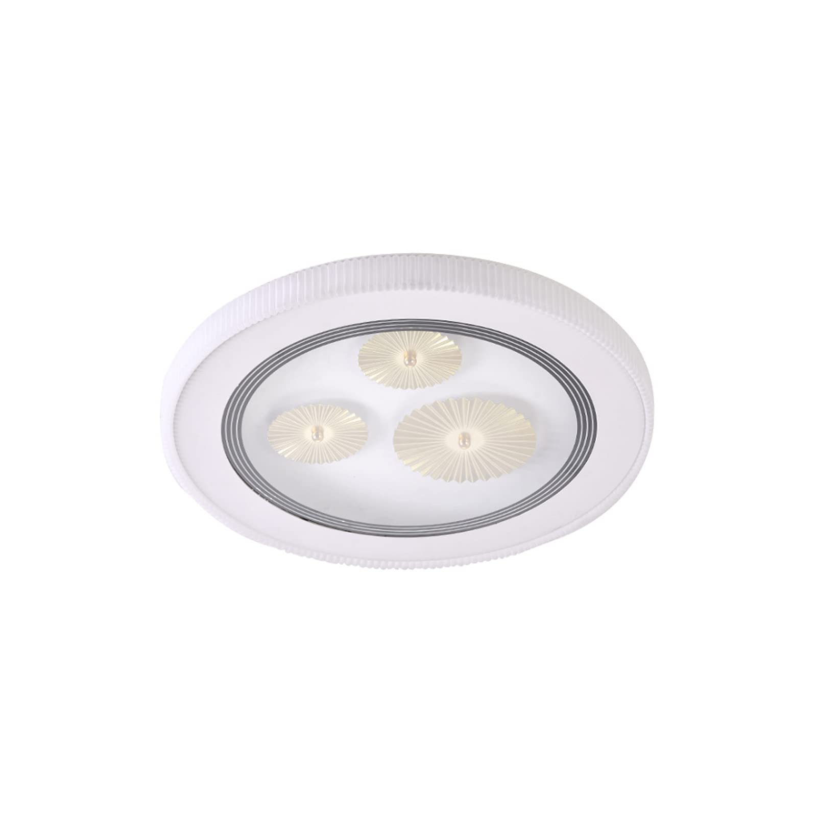 DEORBOB 77W Minimalist LED Ceiling Light - Modern Round Dimmable Acrylic Lamp for Home, Living Room, Bedroom & Study - Ultra-Thin Surface Mounted Lighting Fixture with Eye Protection Technology - Perfect for Ambient Lighting and Energy-Efficient Home Decor
