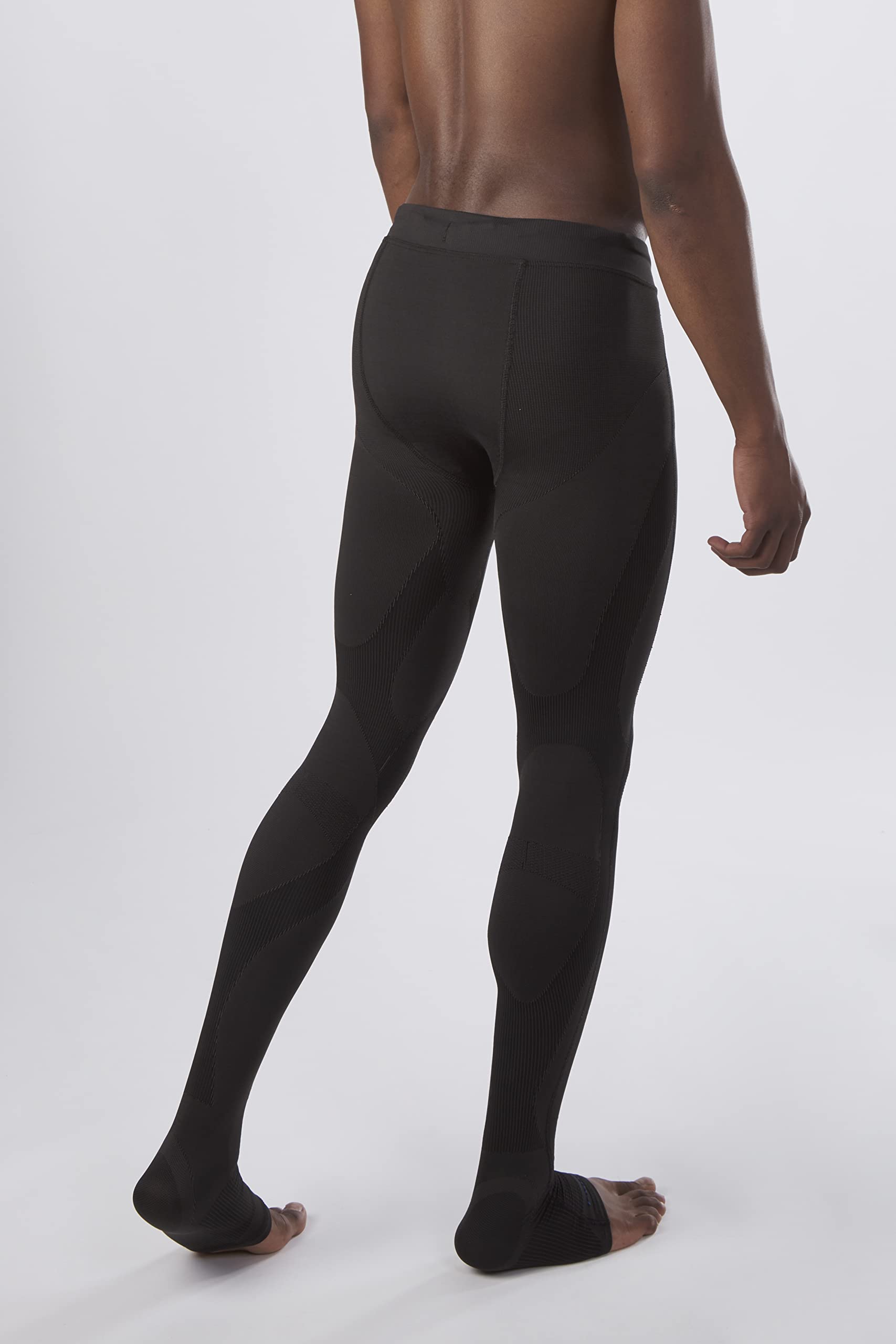 EvoShield Men's Recovery DNA 21 Compression Tights - Performance Workout Leggings for Running, Gym & Sports Recovery - Moisture Wicking & Muscle Support