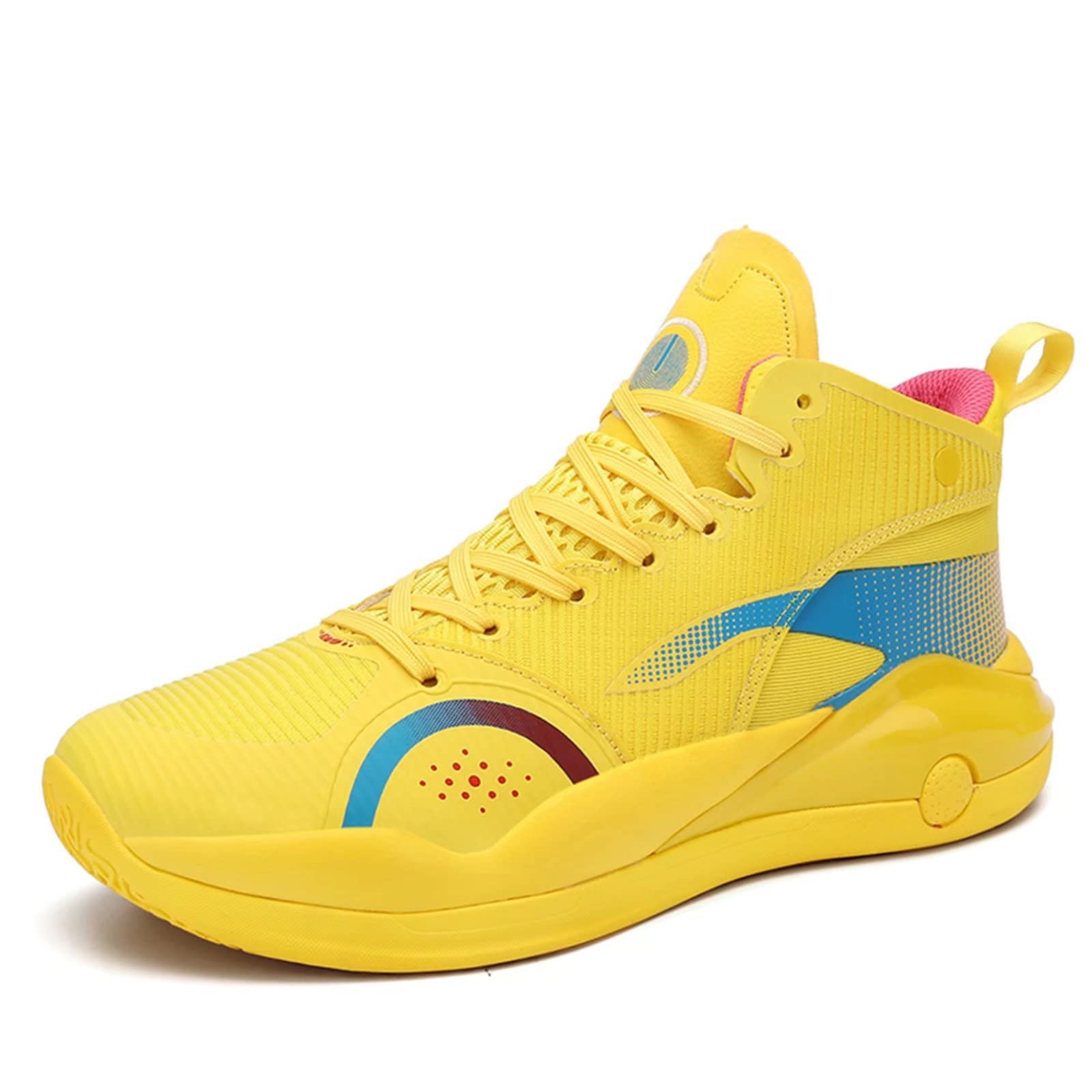 PTYIBO Unisex Basketball Sneakers for Men & Women - Durable Streetball Shoes for Indoor & Outdoor Court Play - Perfect for Training, Games & Casual Wear