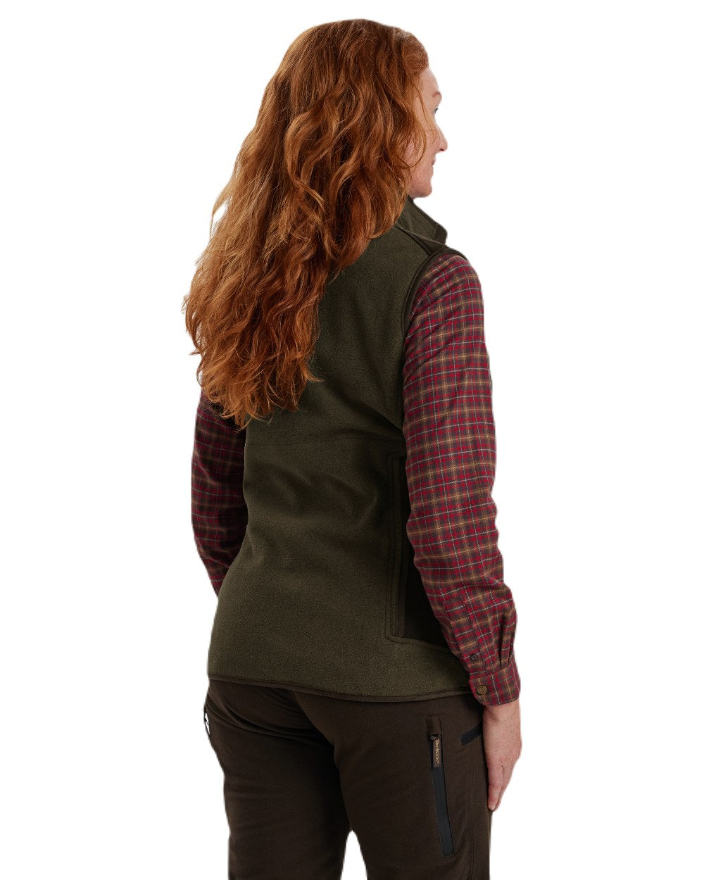 Deerhunter Lady Pam Bonded Fleece Waistcoat - Women's Warm Winter Vest for Outdoor Hunting & Casual Wear