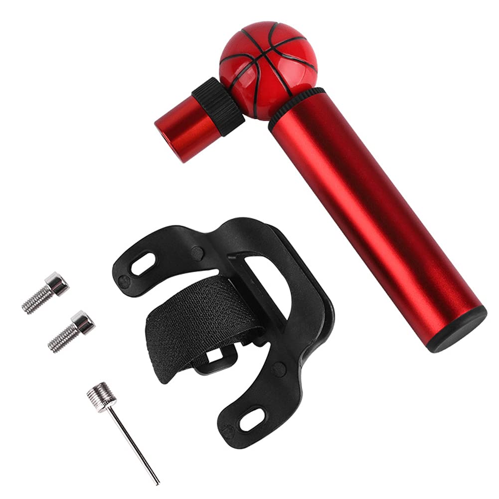 **ihreesy Mini Bike Pump - Portable Bicycle Tire Pump, 90 PSI Hand Pump for Mountain/Road Bikes, Basketballs & Sports Balls - Perfect for Cycling, Camping & Outdoor Adventures**