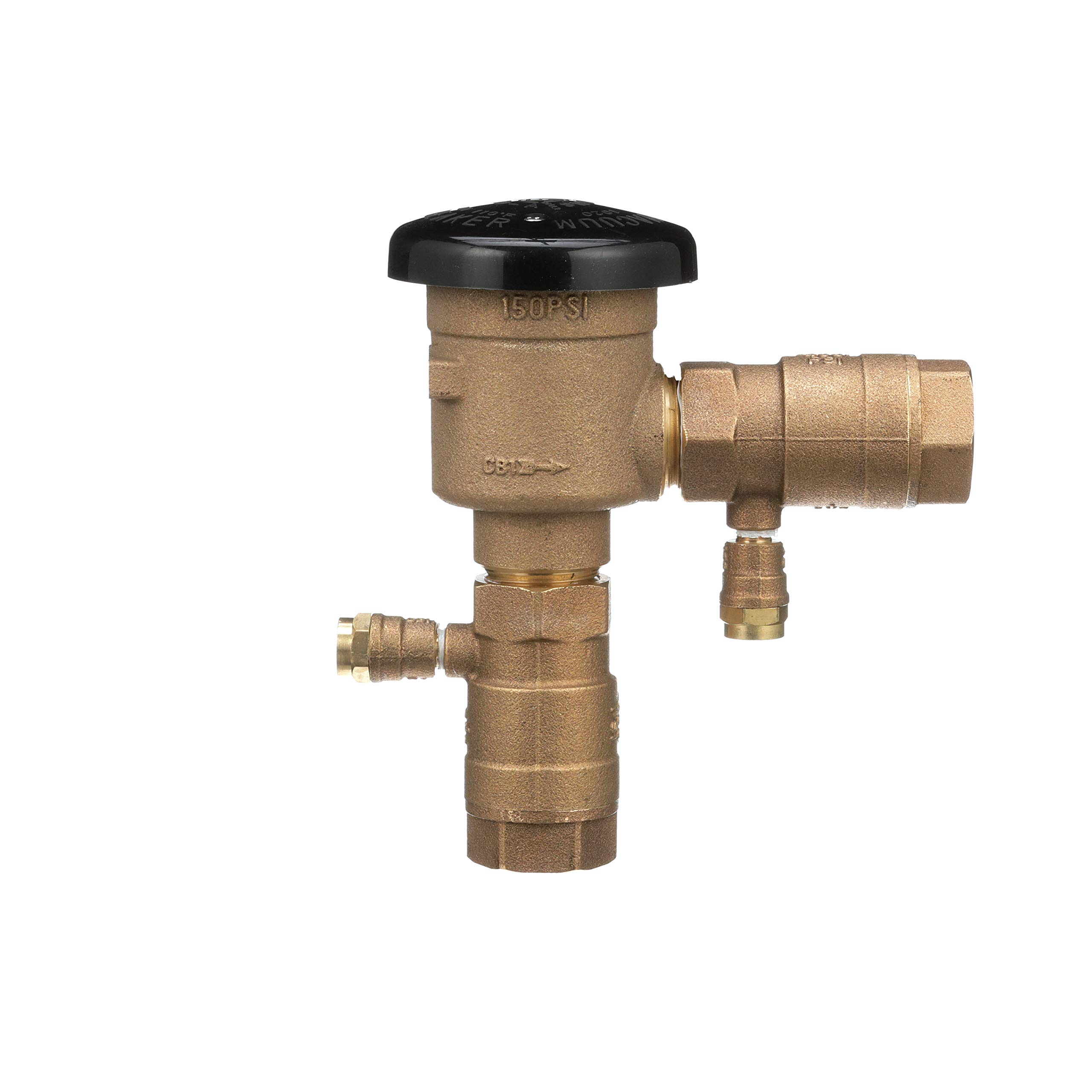 Zurn Wilkins 1-720A 1-Inch 720A Pressure Vacuum Breaker Assembly - Backflow Prevention Device for Irrigation Systems & Water Supply Lines