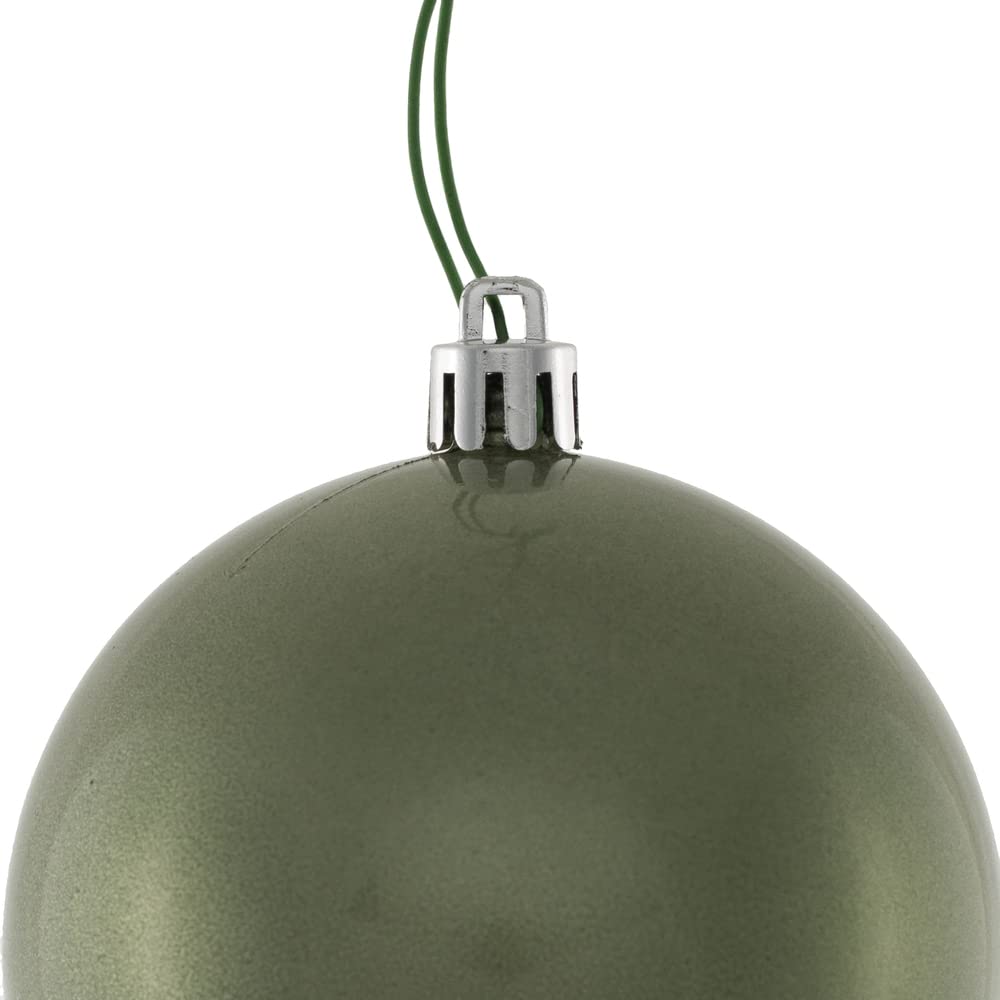 Vickerman 3 Inch Wrought Iron Candy Ball Ornament - Pack of 12 - Rustic Christmas Tree Decorations for Holiday Party, Home, and Office Decor