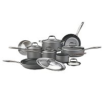Premium 14-Piece Hard Anodized Cookware Set - Nonstick, Durable Kitchen Pots & Pans for Professional Cooking - Perfect for Home Chefs, Family Dinners & Gourmet Meal Prep