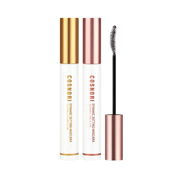 COSNORI Dynamic Setting Washable Mascara 7ml - Long Lasting Volumizing & Lengthening Mascara for Natural Look | Perfect for Daily Wear, Date Night & Special Occasions