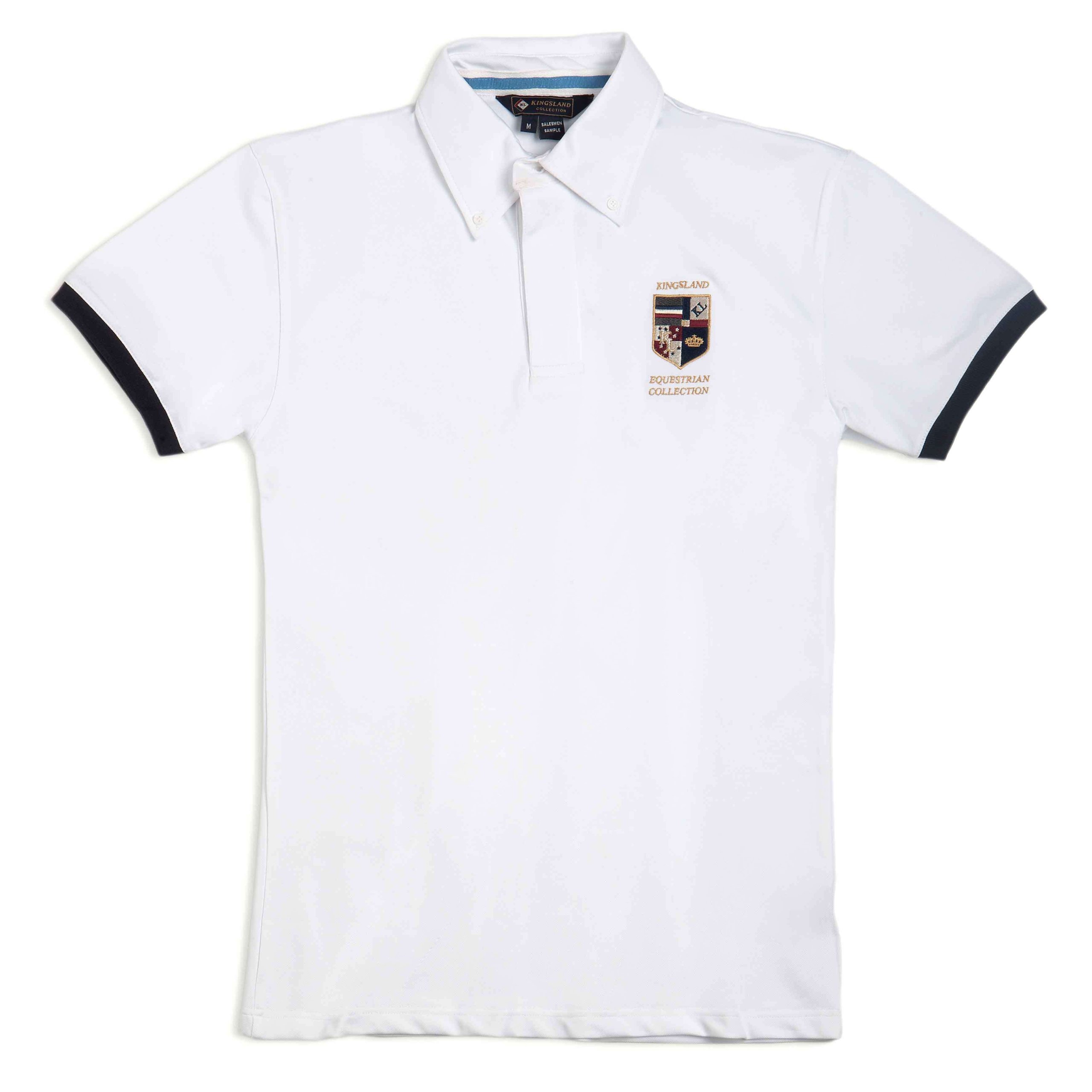 Edward Men's Button Down Collar Dress Shirt White (S10-SS-446) - Perfect for Business Casual, Office Wear & Formal Occasions