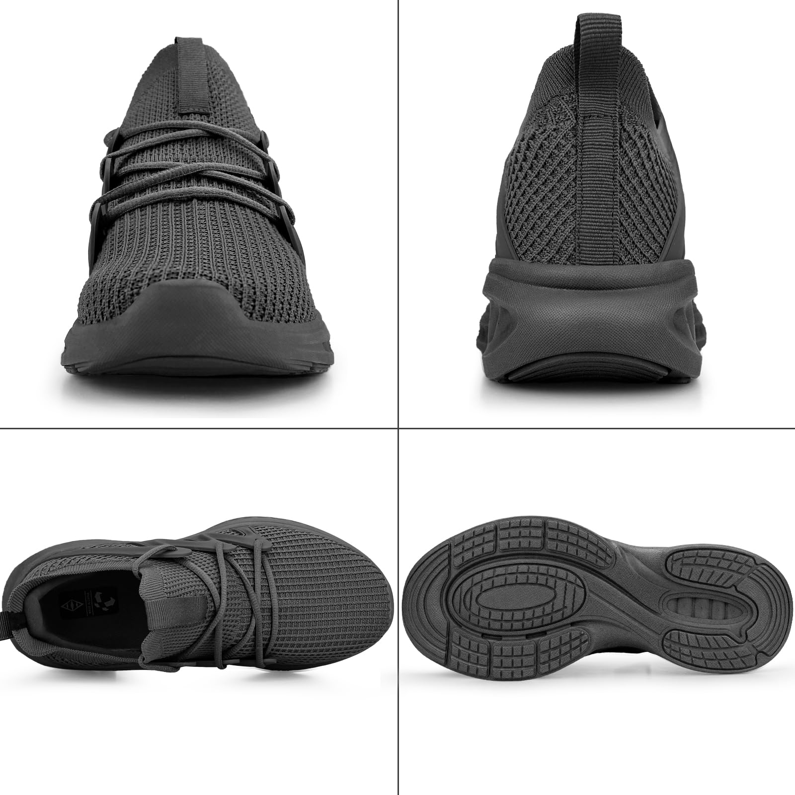 PUJCS Men's Slip-On Walking Shoes - Lightweight Breathable Non-Slip Running Sneakers for Gym, Tennis & Casual Wear | Perfect for Workouts, Daily Walking & Active Lifestyles