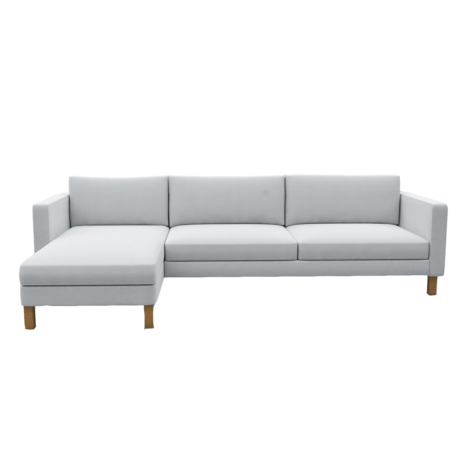 Landskrona 4-Seat Right Chaise Sofa with Removable Cover - 280cm (111