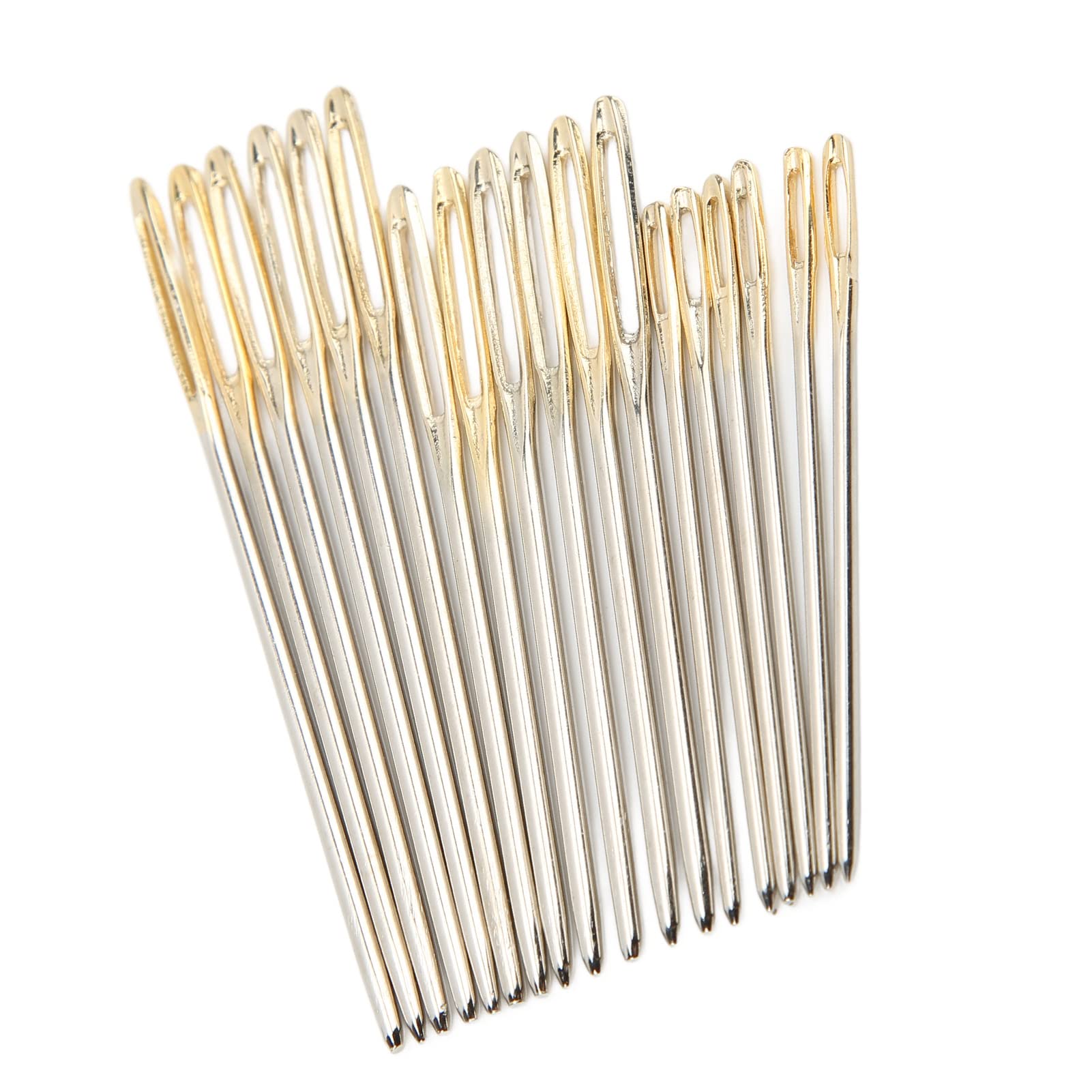 Hand Sewing Needles with Large Eye - Strong & Stable Embroidery Needles for Sewing, Weaving & Crafting - Perfect for DIY Projects, Quilting & Fabric Repair