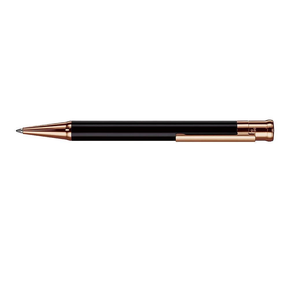 Premium Ballpoint Pens for Smooth Writing - 12 Pack Black Ink Pens for Office, School & Home Use - Comfort Grip & No Smudge Design