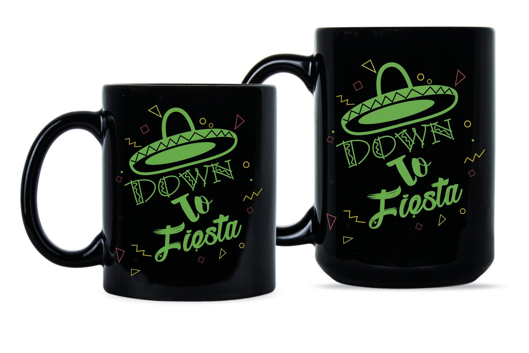 Fun Bridesmaid Coffee Mug - Perfect Bachelorette Party Gift for Wedding Showers & Girls' Night In - Cute & Unique Down to Fiesta Design