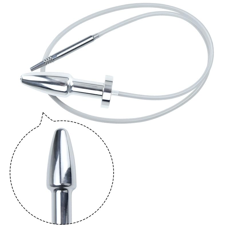 Premium Stainless Steel Enema & Vaginal Cleaner Kit for Men & Women - Anal Plug, Prostate Massager, G-Spot Dildo & Advanced Anal Trainer Set for Couples & Solo Play - Perfect for Sensual Massage, Intimate Hygiene & Pleasure Enhancement