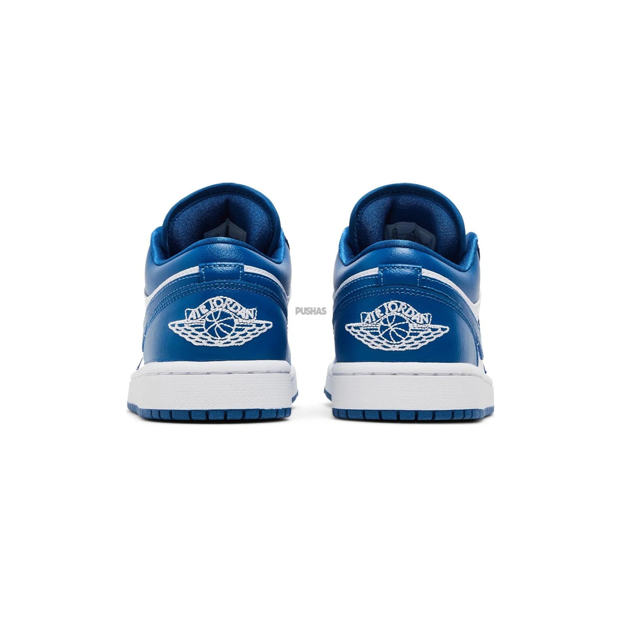 Air Jordan 1 Low 'Marina Blue' Women's Sneakers (2022) - Stylish Casual Shoes for Running, Walking & Everyday Wear