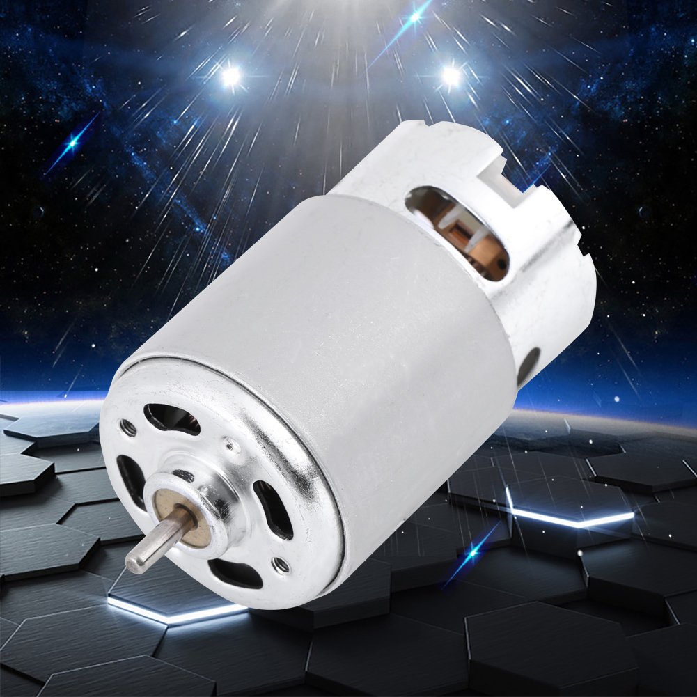 12V DC RS-550 High Torque Micro Motor - Powerful Electric Motor for DIY Toy Cars, Power Tools, RC Vehicles & Model Ships | Perfect for Hobby Projects, Robotics & STEM Education