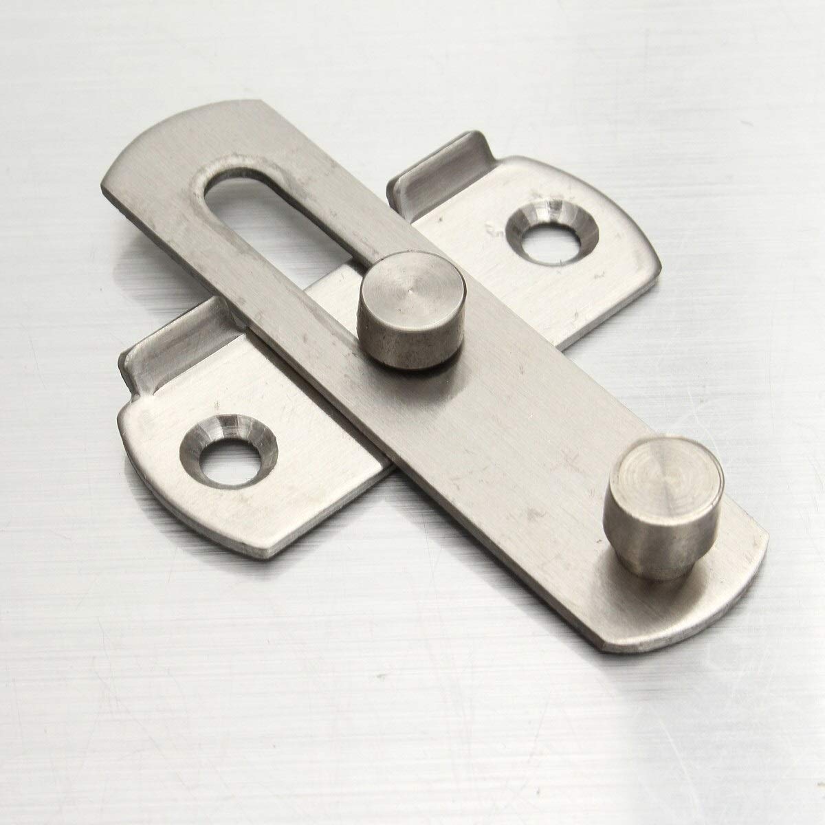 20x50x70mm Stainless Steel Door Bolt Latch - Easy Installation Home Safety Gate Slide Lock for Childproofing, Pet Containment & Room Security - Durable Hardware for Home Improvement by YINGJUN