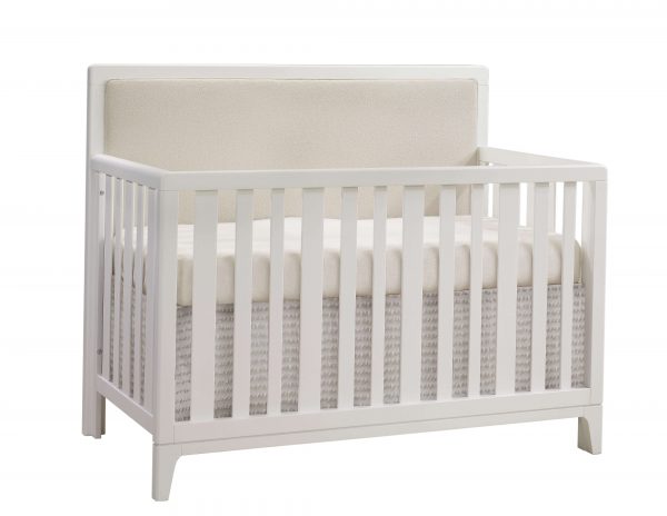 Natart Kyoto Convertible Crib - 3-in-1 Baby Crib to Toddler Bed & Daybed | Solid Wood Nursery Furniture for Newborns & Kids | Perfect for Modern Nursery, Bedroom & Daycare