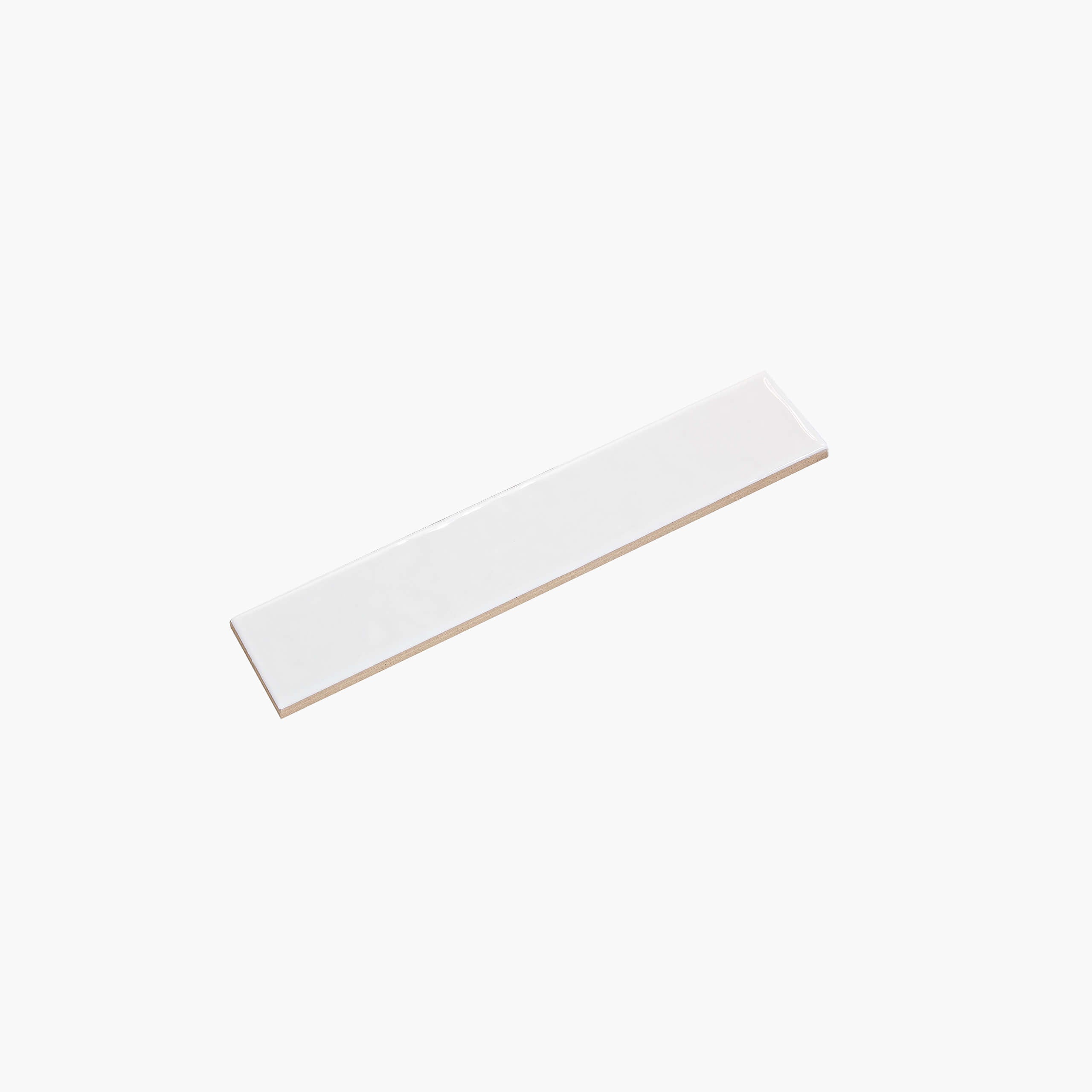 45x235 Glossy White Mini Subway Tile - Perfect for Kitchen Backsplash, Bathroom Walls, and Stylish Home Decor