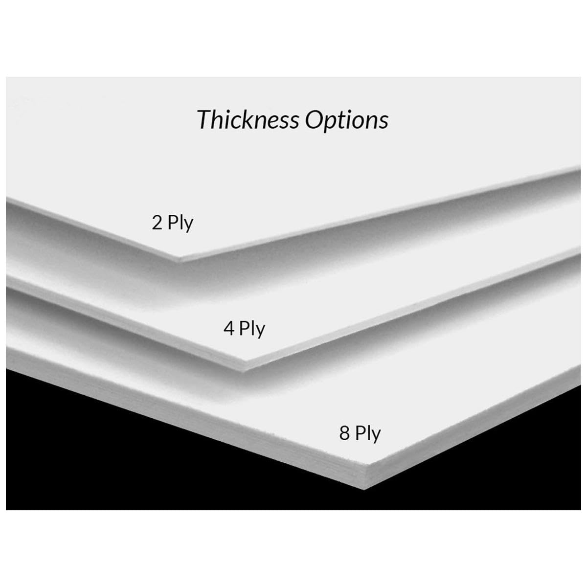 Archival Methods Museum Board 17x22 Inches - Acid-Free Bright White 2 Ply (Pack of 25) - Perfect for Framing, Matting & Art Conservation