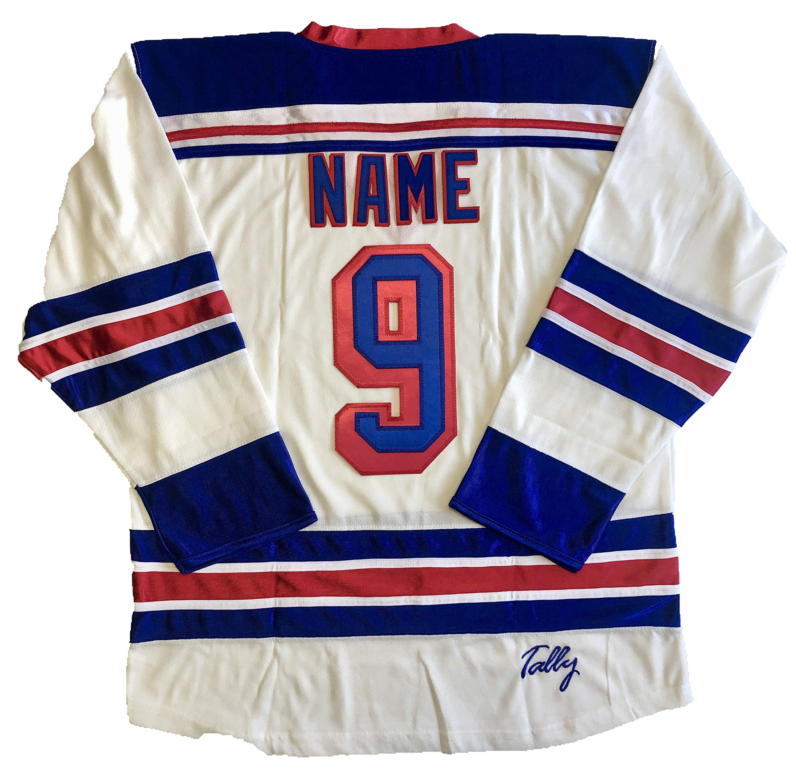 New York Rangers NHL Hockey Jersey for Men - Blue Long Sleeve & Short Sleeve Options - V-Neck & Round Neck Styles - Medium Size - Perfect for Games, Fan Events & Casual Wear