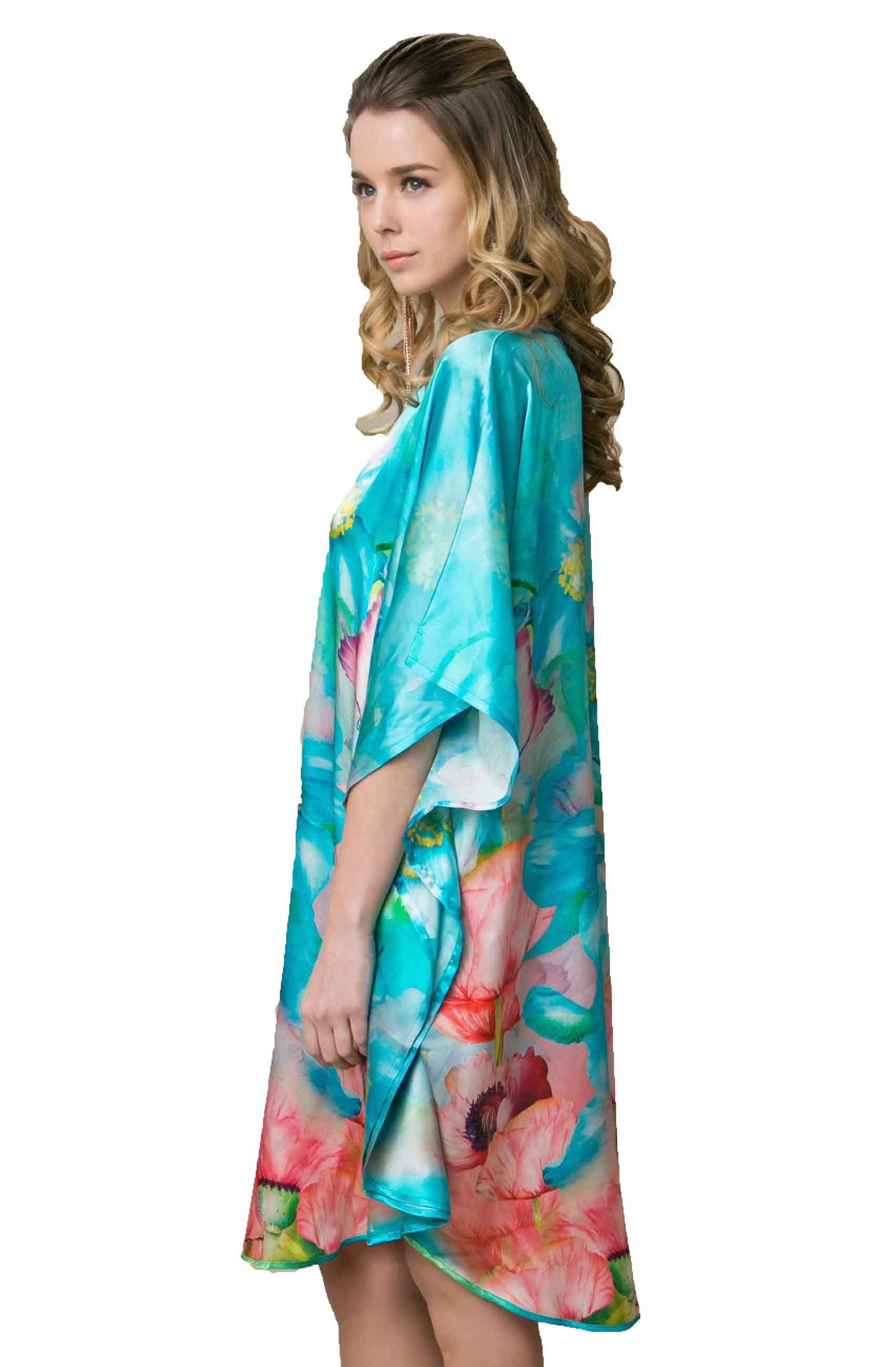 Grace Silk 100% Pure Mulberry Silk Nightgown for Women - Luxurious Sleepwear for Comfortable Nights & Elegant Lounging