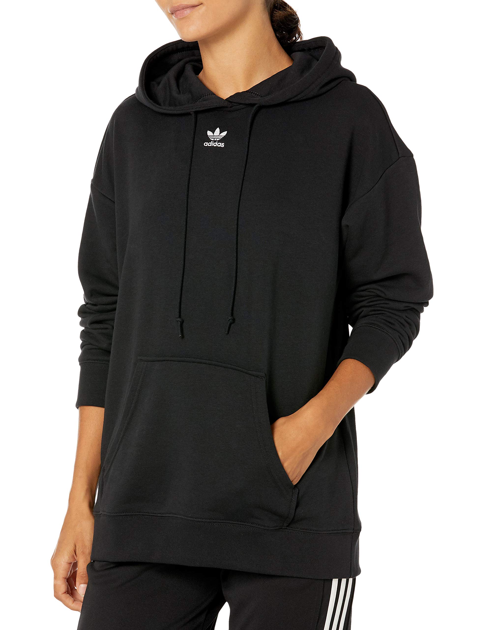 Adidas Originals Women's Hoodie - Soft Fleece Pullover Sweatshirt with Kangaroo Pocket | Casual Streetwear for Everyday Comfort & Gym Wear