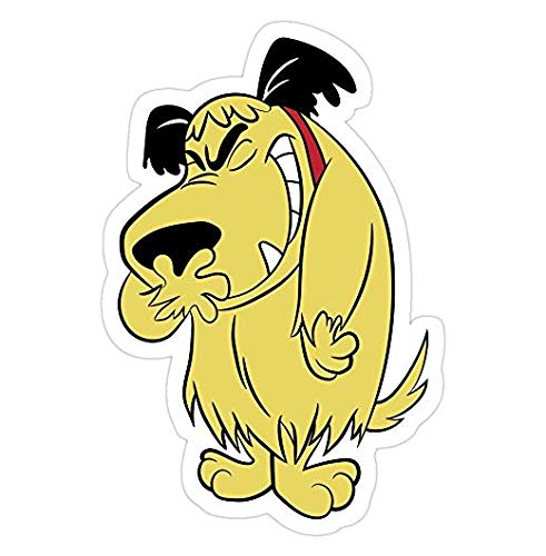 Laughing Muttley Wacky Races Vinyl Decal Sticker - Waterproof Car, Laptop, Phone, Wall Decals for Cars, Trucks, Windows - Perfect for Racing Fans & Cartoon Lovers