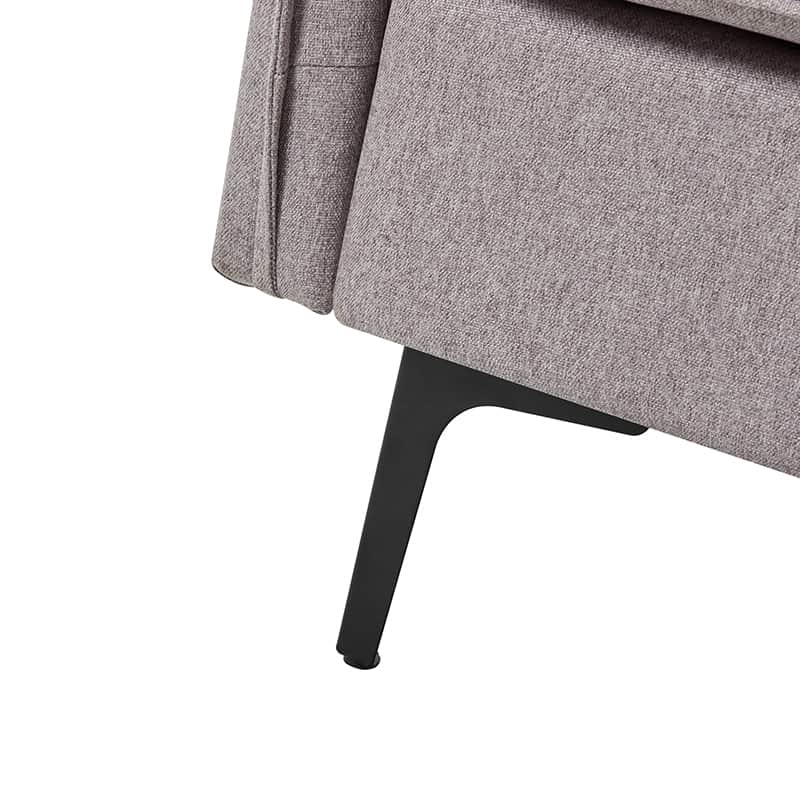 Ricarda Sofa with Removable Cushions - Easy to Clean Modern Living Room Furniture for Home & Office Comfort