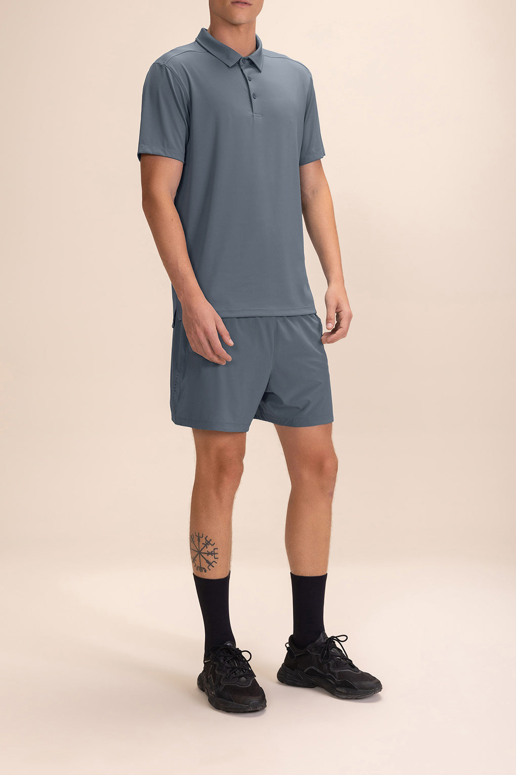 Men's Comfortable Polo Shirt - Breathable Cotton Casual Tee for Work, Golf & Everyday Wear | Summer Short Sleeve Button Down Shirts