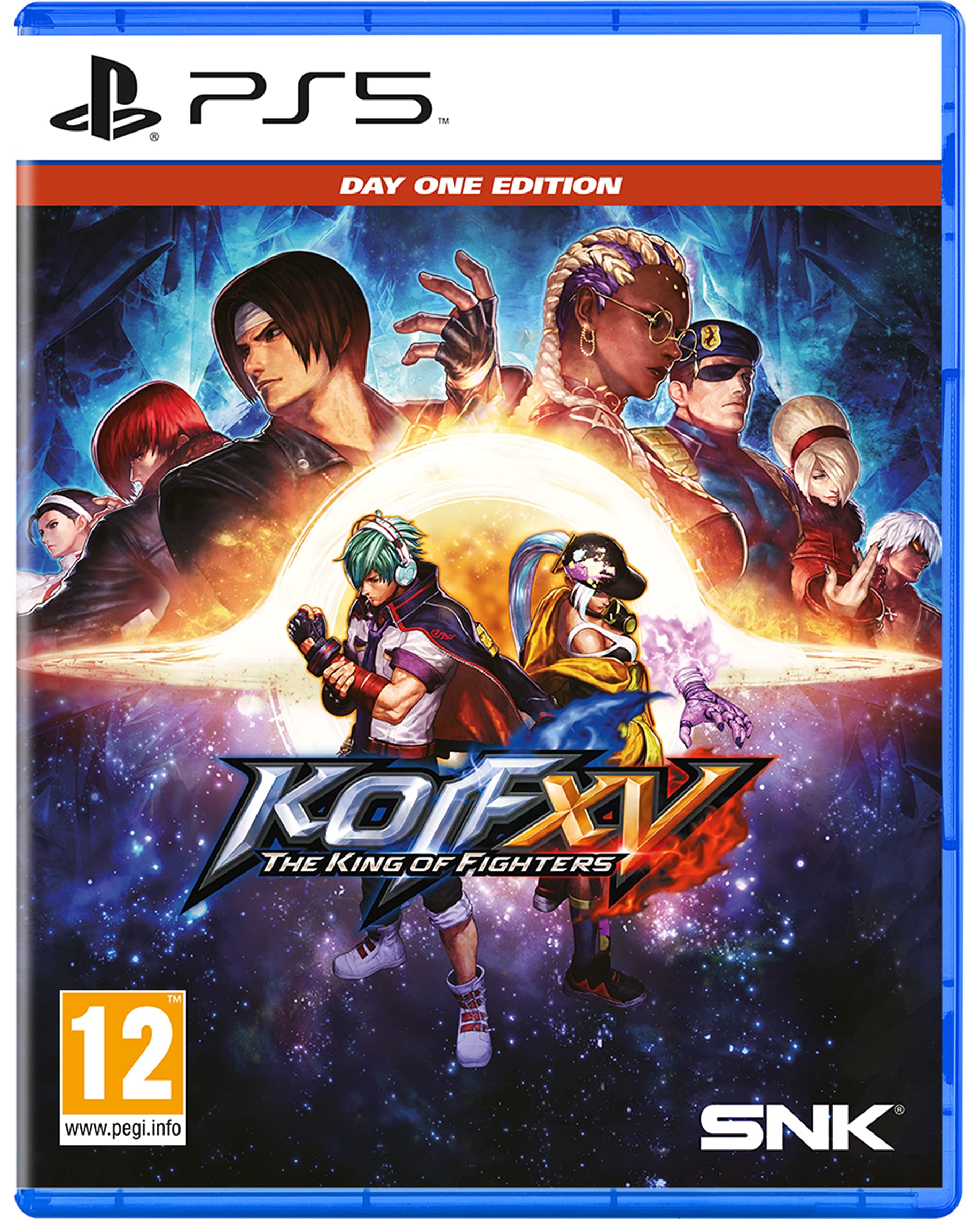 The King of Fighters XV - Day One Edition for PlayStation 5 | PS5 Fighting Game | Perfect for Tournaments & Competitive Gaming