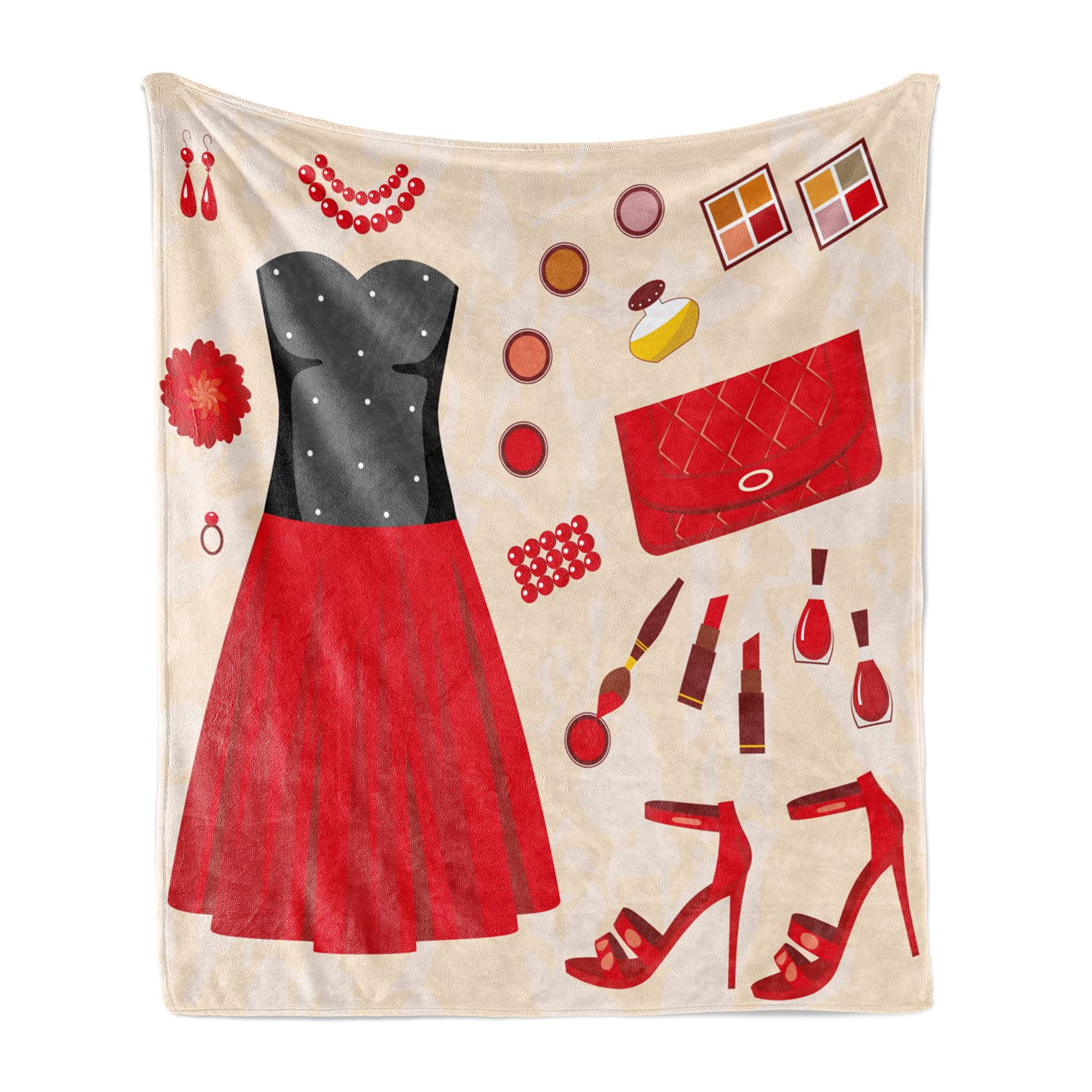 Ambesonne Flannel Fleece Throw Blanket 50