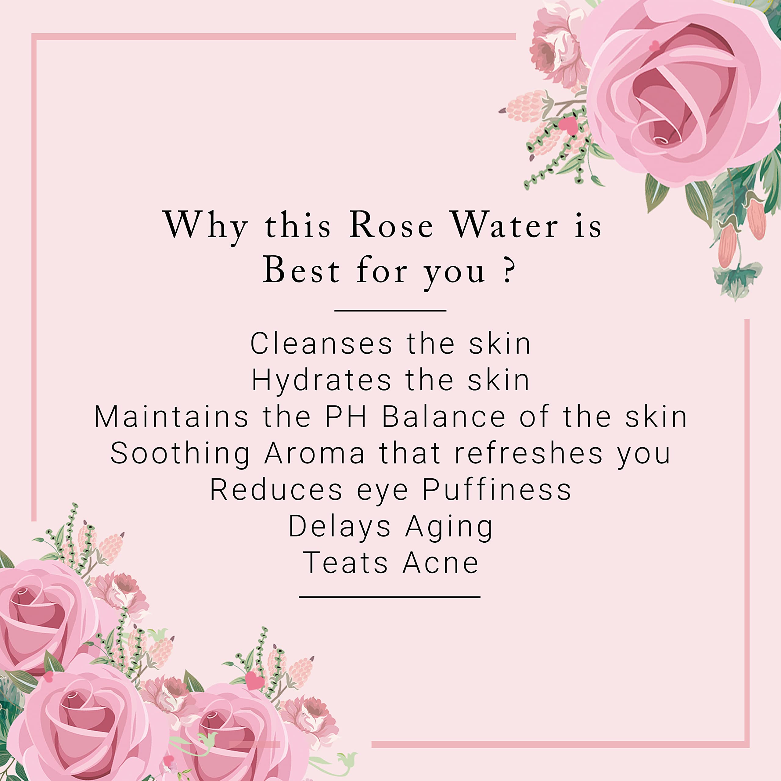 Khadi Rose Water 100% Pure & Natural - Herbal Skin Toner with Refreshing & Moisturizing Effects | Pack of 2 (420ml) | Perfect for Daily Skincare Routine, Face Mist & Makeup Setting | Parwati Gramudyog Herbal Products