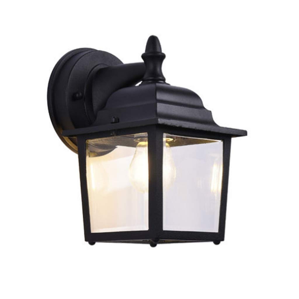 Creative Waterproof LED Wall Lamp - Outdoor Porch & Garden Lighting, Retro Home Decoration for Patio, Backyard, and Entryway