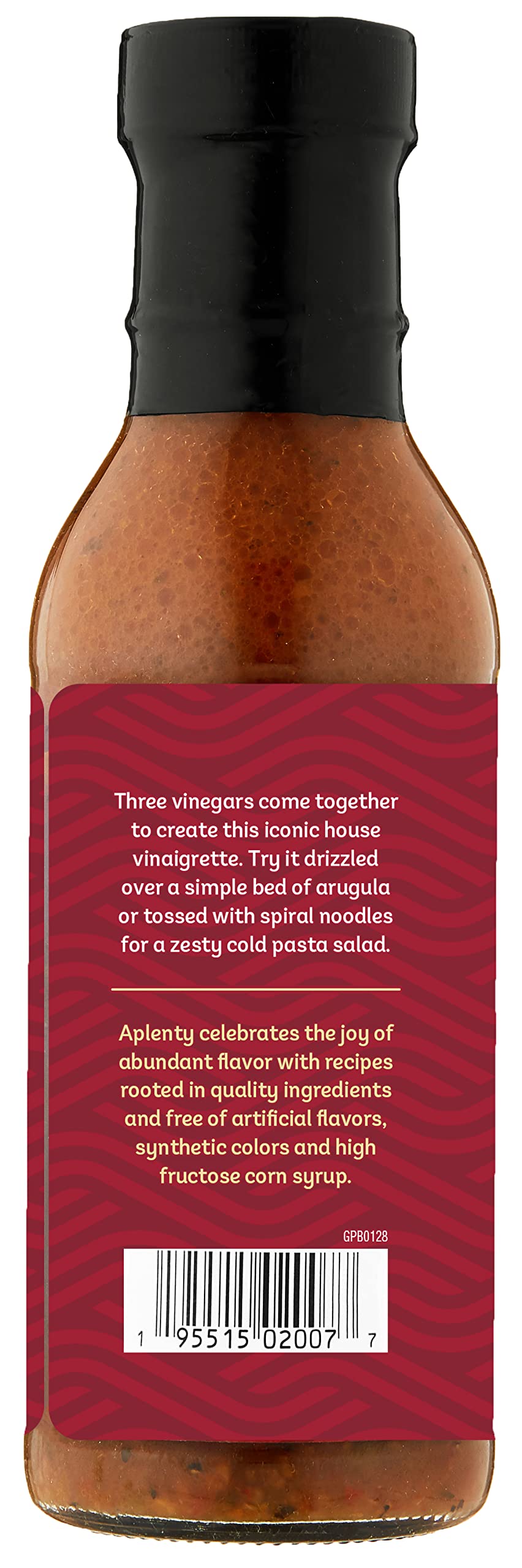 Aplenty House Vinaigrette Dressing - 12 Oz Bottle | Premium Salad Dressing for Healthy Eating | Perfect for Salads, Marinades & Dipping | Amazon Brand