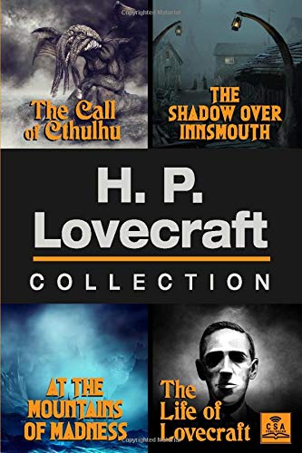 H.P. Lovecraft Horror Book Collection: The Call of Cthulhu, The Shadow Over Innsmouth, At the Mountains of Madness - Complete Lovecraft Stories with Biography - Perfect for Cosmic Horror Fans & Halloween Reading