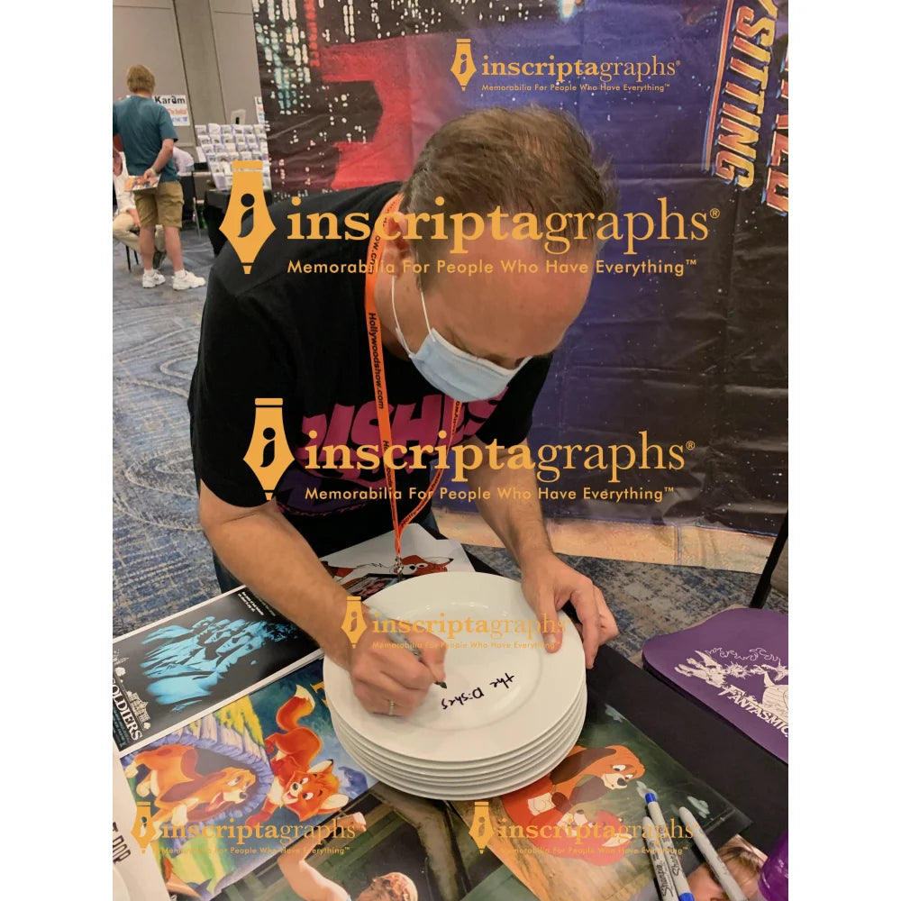 Keith Coogan Autographed Don't Tell Mom the Babysitter's Dead Movie Plate with JSA Certificate - Collectible Memorabilia for Film Fans & 90s Nostalgia Lovers - Perfect for Home Theater Display & Pop Culture Collections