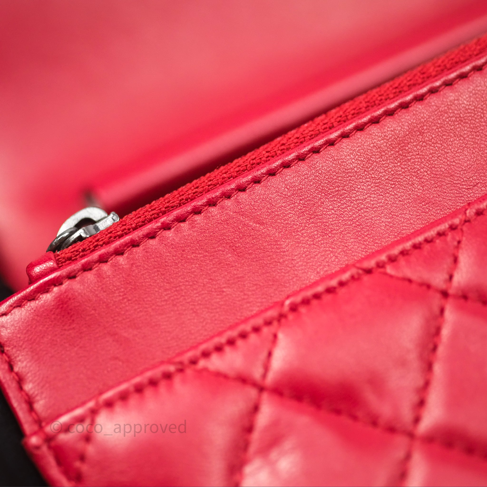 Chanel Boy Wallet on Chain WOC Red Lambskin Ruthenium Hardware - Luxury Crossbody Bag for Women, Perfect for Parties, Date Nights & Evening Events