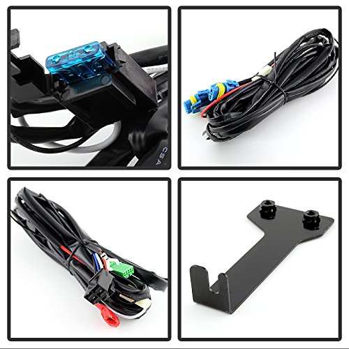Jdragon Smoke Fog Light Kit Compatible with 2005-2007 Honda Odyssey - Includes Switch, Harness, Relay & Wiring for Easy Installation | Perfect for Night Driving & Off-Road Adventures