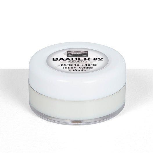 BAADER MACHINE GREASE #2 TEFLON WHITE - High Performance Lubricant for Food Processing Equipment, Industrial Machinery & Automotive Parts - NSF H1 Certified for Safe Food Contact