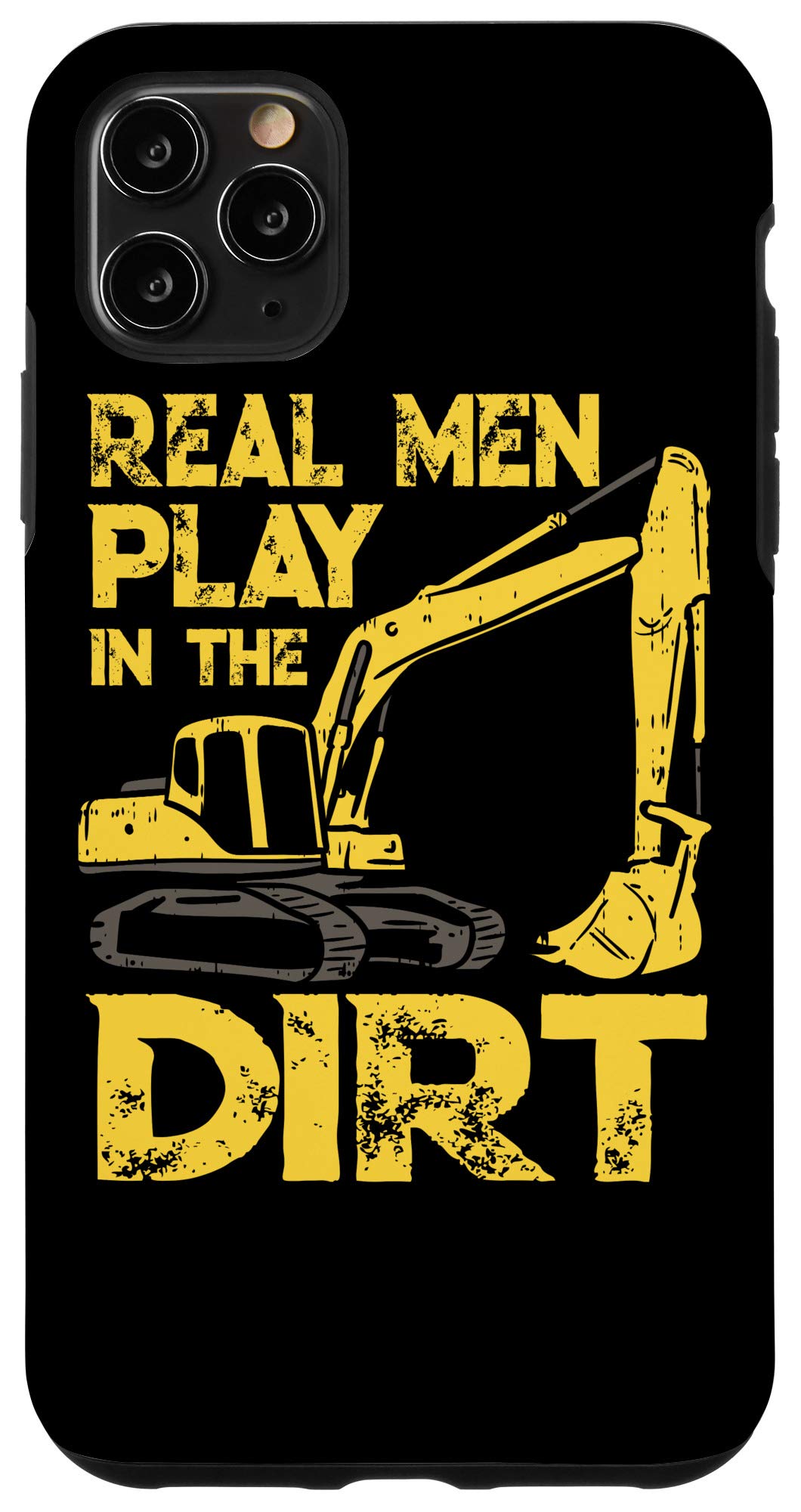iPhone 11 Pro Max Case for Heavy Equipment Operators - Rugged Protective Cover for Construction Workers | Perfect for Job Sites & Outdoor Work