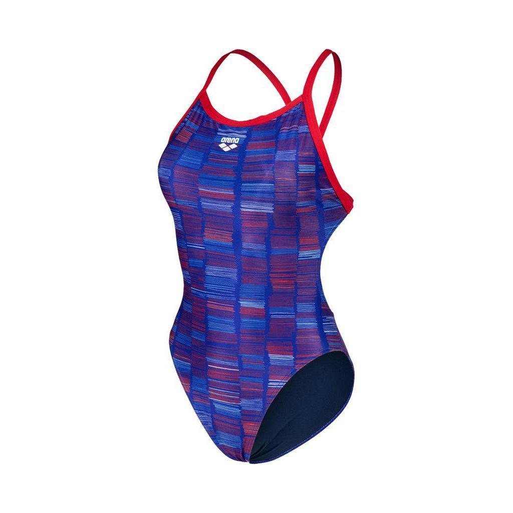 Arena Slow Motion Xcross Back Swimsuit - High Performance Competitive Swimwear for Women - Perfect for Lap Swimming, Training & Water Aerobics