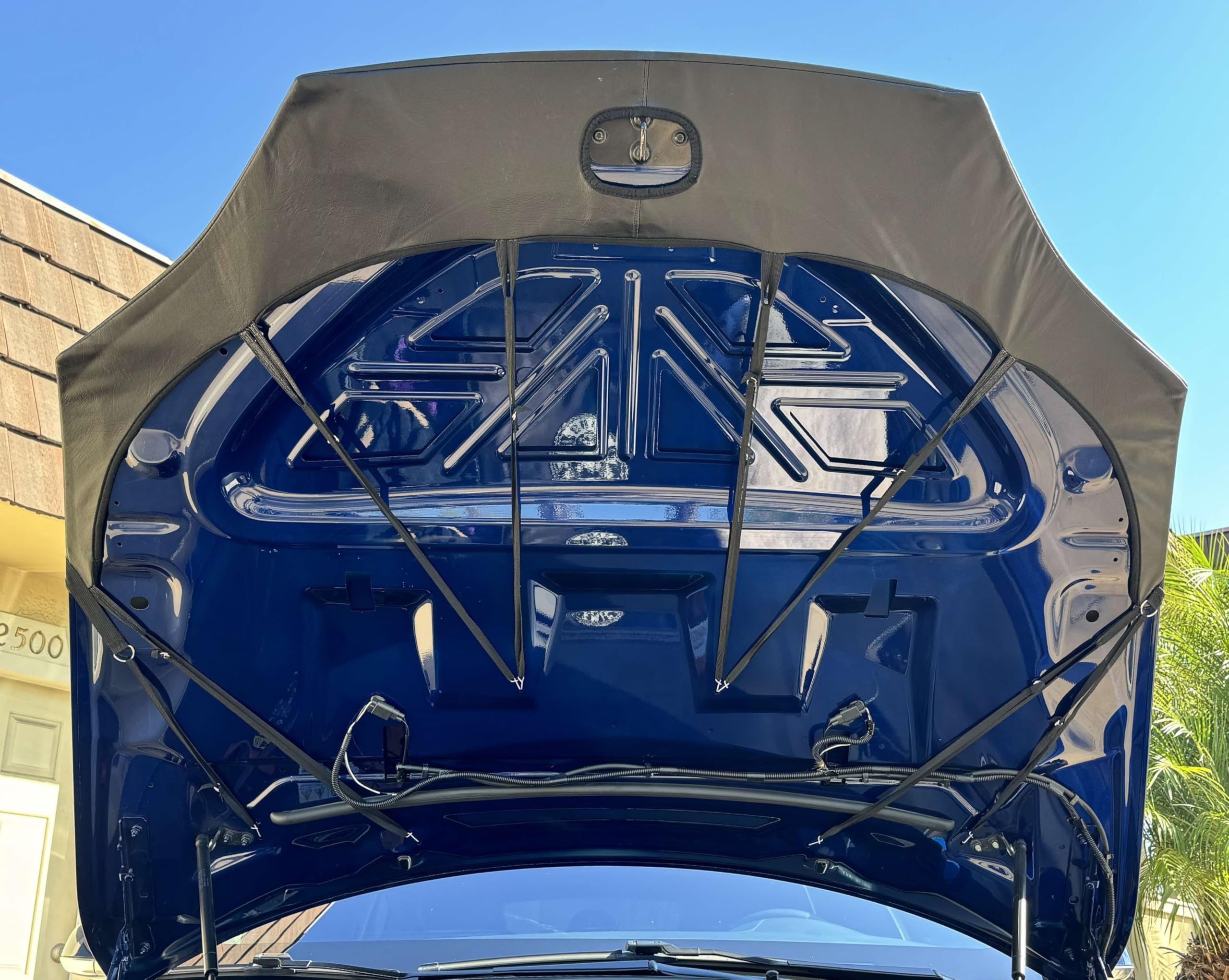 Tesla Model S Hood Bra Cover (2016-2021) - Durable Car Bonnet Protector for Weather & Road Debris | Perfect for Road Trips & Daily Commutes