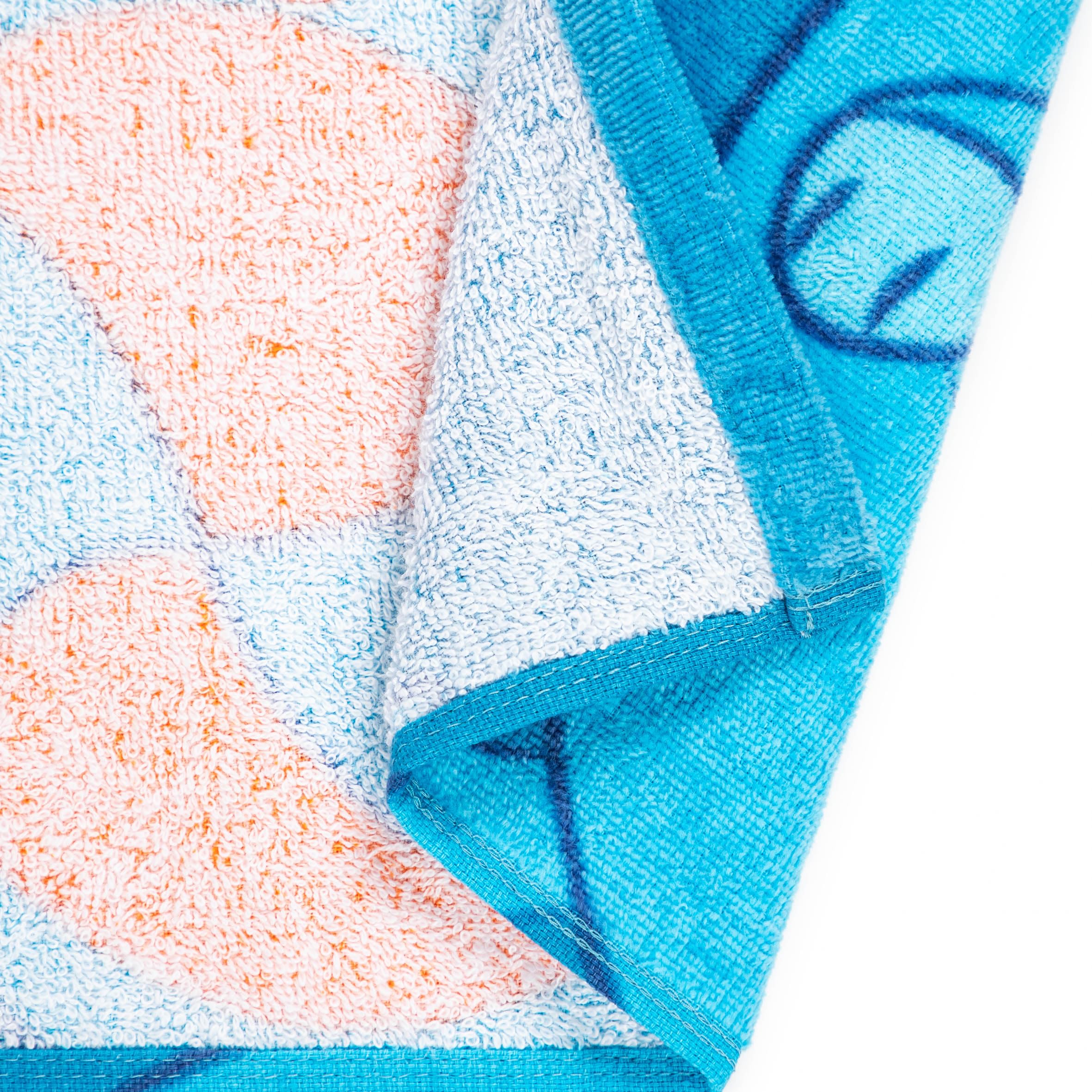 Blippi Hooded Towel for Kids - Super Soft & Absorbent Blue Cotton Beach & Pool Towel - Perfect for Bath Time, Swimming, and Outdoor Adventures