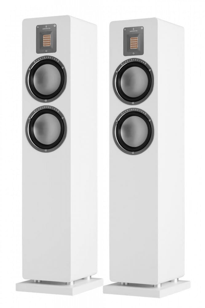 Audiovector QR 3 Floorstanding Speakers - High-End HiFi Tower Speakers for Home Theater & Music (Demo Available) | Perfect for Living Room Audio Systems & Audiophile Listening Spaces