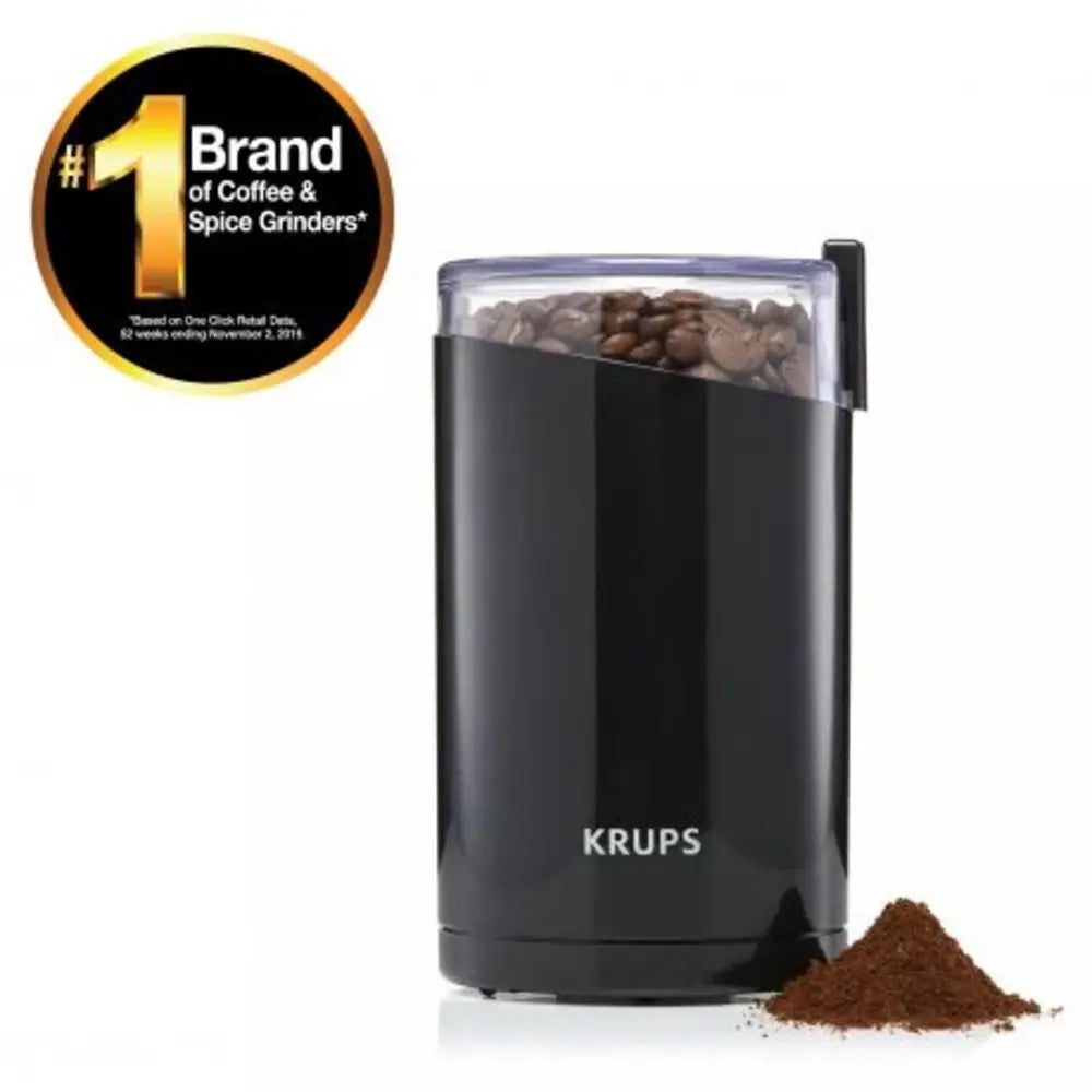KRUPS F2034251 Electric Spice and Coffee Grinder - Perfect for Freshly Ground Coffee, Spices & Herbs at Home or Café