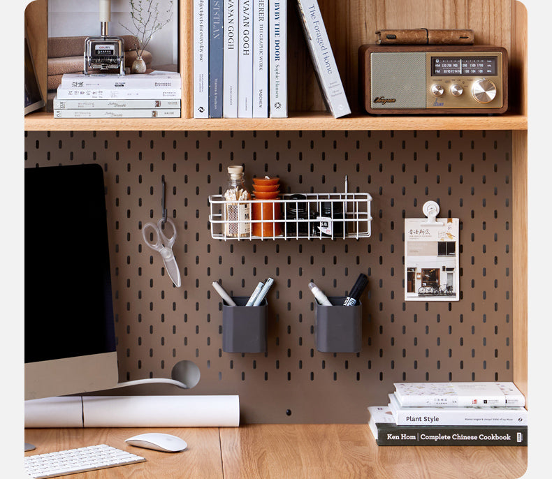 Solid Oak Wood L-Shaped Corner Office Desk - Modern Home & Office Workspace Solution for Productivity & Comfort